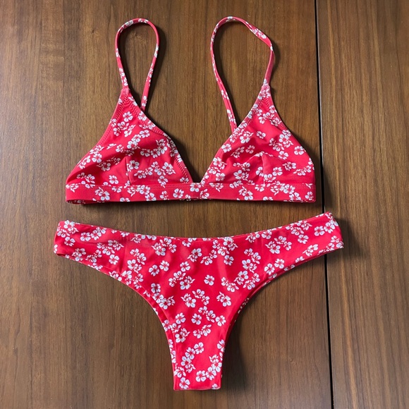 Kulani Kinis Swim Kulani Aloha Punch Bikini Set Poshmark